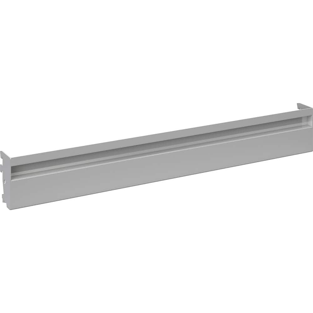 BOSTONtec - Workbench & Workstation Accessories; Type: Bin Bar ; For Use With: 48" BOSTONtec; 60" BOSTONtec; 72" BOSTONtec ; Height: 4 (Inch); Width (Inch): 30 ; Load Capacity (Lb.): 40.000 - Exact Industrial Supply