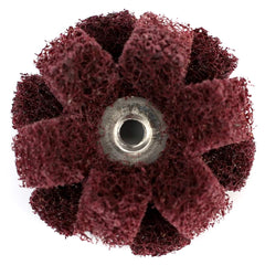 Superior Abrasives - Sanding Stars; Abrasive Type: Non-Woven ; Abrasive Material: Aluminum Oxide ; Star Diameter (Inch): 1-1/2 ; Grit: 0 ; Grade: Very Fine ; Connector Type: Eyelet; Mandrel Mounted - Exact Industrial Supply