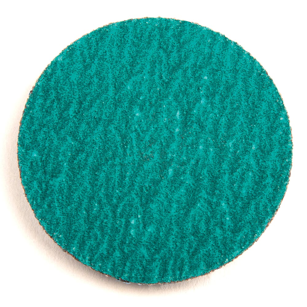 Superior Abrasives - Quick Change Discs; Disc Diameter (Inch): 2 ; Attaching System: Type R ; Abrasive Type: Coated ; Abrasive Material: Zirconia Alumina ; Grit: 24 ; Backing Material: Cloth - Exact Industrial Supply