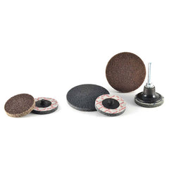 Superior Abrasives - Quick Change Discs; Disc Diameter (Inch): 2 ; Attaching System: Type R ; Abrasive Type: Non-Woven ; Abrasive Material: Aluminum Oxide ; Grade: Medium ; Backing Material: Cloth - Exact Industrial Supply