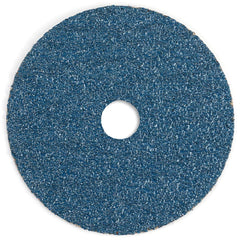 Superior Abrasives - Fiber Discs; Disc Diameter (Inch): 7 ; Abrasive Material: Zirconia Alumina ; Grit: 24 ; Center Hole Size (Inch): 7/8 ; Backing Material: Fiber ; Flexible: No - Exact Industrial Supply