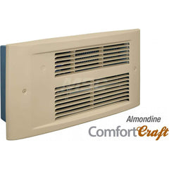 Electric Forced Air Heaters; Heater Type: Wall; Maximum BTU Rating: 5118; Voltage: 120V; Phase: 1; Wattage: 1500; Overall Length (Inch): 9; Overall Length (Decimal Inch): 9.0000; Overall Width (Inch): 17; Overall Width (Decimal Inch - 4 Decimals): 17.0000