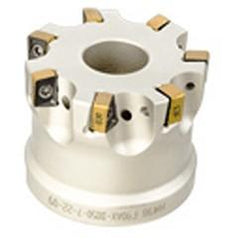 Heli Do Indexable Face Mill-2.5" Dia; 1" Bore Dia - Americas Tooling