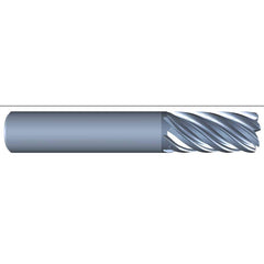 Eliminator - Corner Radius & Corner Chamfer End Mills; Mill Diameter (Inch): 1 ; Mill Diameter (Decimal Inch): 1.0000 ; End Type: Corner Radius ; Corner Radius (Decimal Inch): 0.0600 ; Number of Flutes: 7 ; Material: Solid Carbide - Exact Industrial Supply