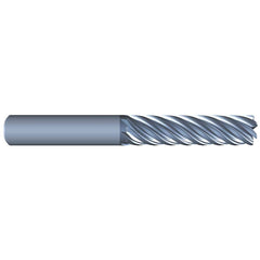 Eliminator - Corner Radius & Corner Chamfer End Mills; Mill Diameter (Inch): 1 ; Mill Diameter (Decimal Inch): 1.0000 ; End Type: Corner Radius ; Corner Radius (Decimal Inch): 0.0600 ; Number of Flutes: 7 ; Material: Solid Carbide - Exact Industrial Supply