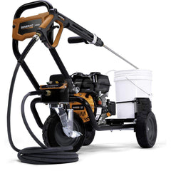 Pressure Washer: 3,600 psi, 3 GPM, Gas, Cold Water