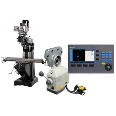 9 x 48″ Vectrax CL Milling Machine with 2-Axis DRO & X-Axis Power Feed