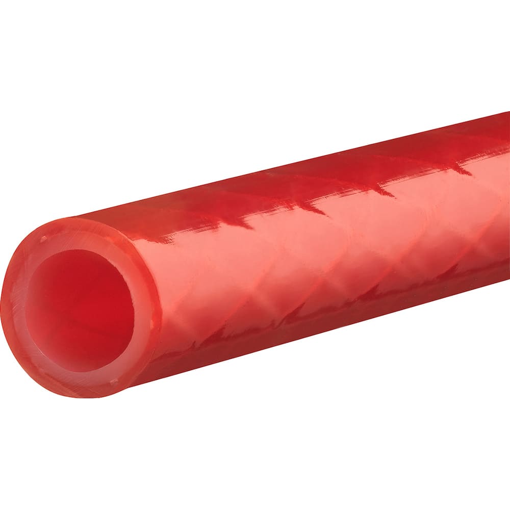 Nylon Tube: 3/8″ ID, 1/2″ OD, 5' Long 400 Max psi, Red