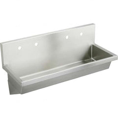 ELKAY - Stainless Steel Sinks Type: Multiple Wash-Station Outside Length: 48 (Inch) - Americas Tooling