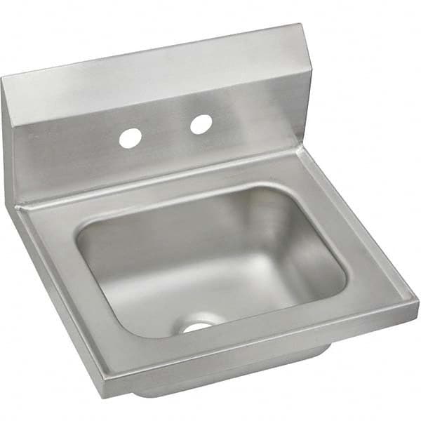 ELKAY - Stainless Steel Sinks Type: Hand Sink Outside Length: 16-3/4 (Inch) - Americas Tooling