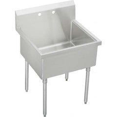 ELKAY - Stainless Steel Sinks Type: Scullery Sink Outside Length: 39 (Inch) - Americas Tooling