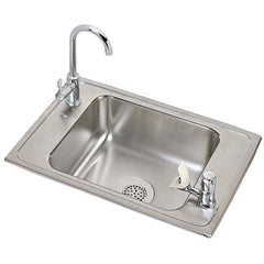 ELKAY - Stainless Steel Sinks Type: Drop In Sink Outside Length: 25 (Inch) - Americas Tooling