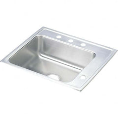 ELKAY - Stainless Steel Sinks Type: Drop In Sink Outside Length: 22 (Inch) - Americas Tooling