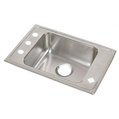 ELKAY - Stainless Steel Sinks Type: Drop In Sink Outside Length: 31 (Inch) - Americas Tooling