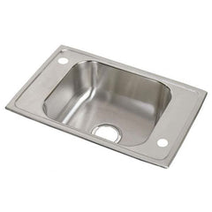 ELKAY - Stainless Steel Sinks Type: Drop In Sink Outside Length: 25 (Inch) - Americas Tooling