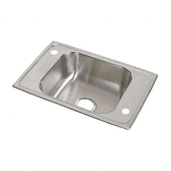 ELKAY - Stainless Steel Sinks Type: Drop In Sink Outside Length: 25 (Inch) - Americas Tooling