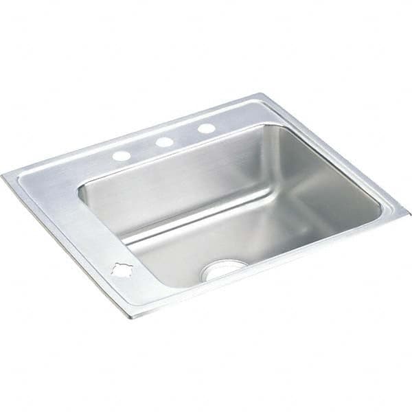 ELKAY - Stainless Steel Sinks Type: Drop In Sink Outside Length: 22 (Inch) - Americas Tooling