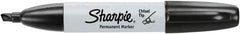 Sharpie - Black Permanent Marker - Chisel Tip, AP Nontoxic Ink - Americas Tooling