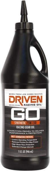 Joe Gibbs Driven Racing Oil - Bottle, Synthetic Gear Oil - ISO 100 - Americas Tooling