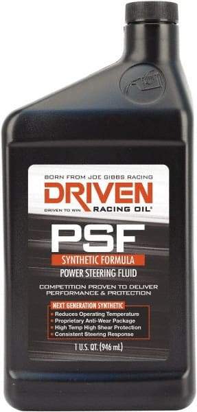 Joe Gibbs Driven Racing Oil - 1 Qt Power Steering Fluid - Exceeds All OEM Specs - Americas Tooling