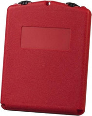 Justrite - 1 Piece Red Document Holders-Certificate/Document - 14-1/2" High x 11" Wide - Americas Tooling