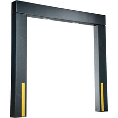 Vestil - 8' Door Width x 8' Door Height Polyester Dock Seal - Black - Americas Tooling