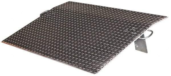 Vestil - 8,200 Lb Aluminum Dock Plate - 24" Long x 48" Wide x 3" High - Americas Tooling