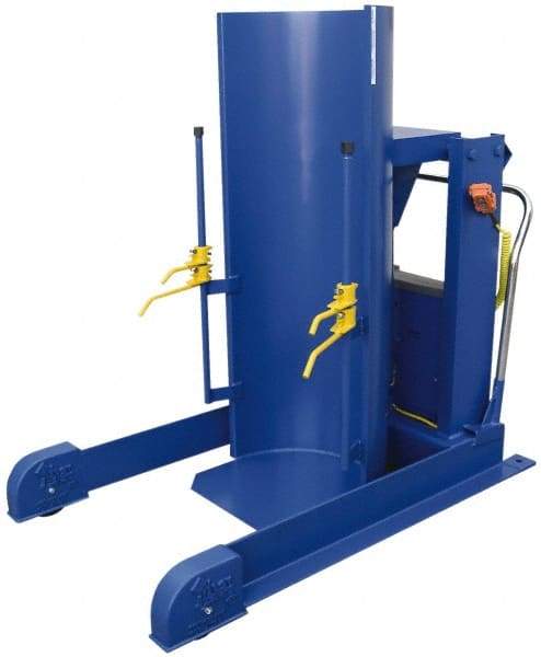 Vestil - 1,000 Lb Load Capacity, Drum Dumper - 72-1/2" High - Americas Tooling