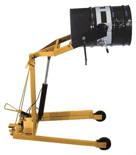 Vestil - 800 Lb Load Capacity, Drum Carrier/Rotator/Boom - 39-15/16" Wide x 80-11/16" High - Americas Tooling