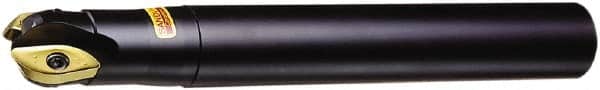 Sandvik Coromant - 30mm Cut Diam, 26.9mm Max Depth of Cut, 32mm Shank Diam, 250mm OAL, Indexable Ball Nose End Mill - 55mm Head Length, Straight Shank, R216.. A Toolholder, APMT 160408-M, R216-30 06 Insert - Americas Tooling