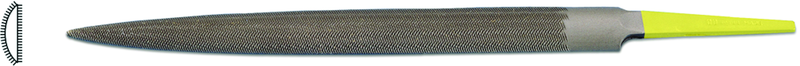 6" INOX Half-Round File, Cut 0 - Americas Tooling