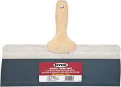 Hyde Tools - 14" Wide Flexible Blade Steel Joint Knife - Flexible, Hardwood Handle - Americas Tooling