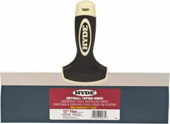 Hyde Tools - 12" Wide Flexible Blade Steel Joint Knife - Flexible - Americas Tooling