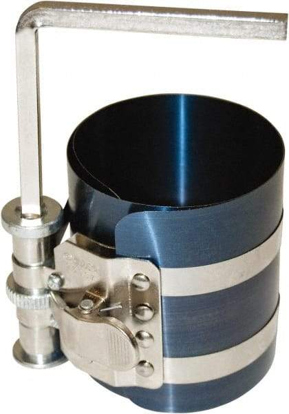 OEM Tools - Piston Ring Compressor - 3-1/2" High x 6.7" Long, For Use with Passenger & Light Trucks - Americas Tooling