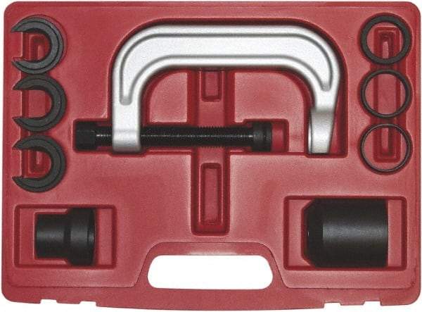 OEM Tools - 9 Piece Upper Control Arm Bushing Chassis/Under Carriage Service Set - C-frame, Screw Assembly, Adapters - Americas Tooling