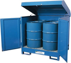 Enpac - Drum Storage Units & Lockers Type: Locker Number of Drums: 4 - Americas Tooling