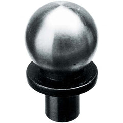 TE-CO - 10mm Ball Diam, 5mm Shank Diam, Alloy Steel Inspection Tooling Ball - Americas Tooling