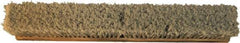 O-Cedar - 18" Fine Particle Synthetic Push Broom - 3" Bristle Length, Wood Block, Threaded Handle Connection, Handle Sold Separately - Americas Tooling