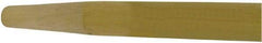 O-Cedar - 54 x 1" Wood Squeegee Handle - Tapered Connection, Tan - Americas Tooling