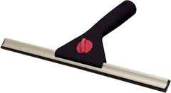 O-Cedar - 12" Polypropylene Blade Window Squeegee - Threaded End, Plastic Holder - Americas Tooling