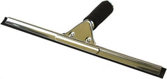 O-Cedar - 12" Rubber Blade Window Squeegee - Threaded End, Stainless Steel Holder - Americas Tooling