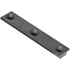 Raptor Workholding - 1 Piece Vise 1/8" Parallel Master Jaw Insert - Steel, 3/4" Long, 0.308" High - Americas Tooling