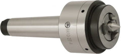 Bison - 5MT Mount, 1.18 to 3.94" Clamping Diam, Centered Pin Face Driver - 1.653" Min Turning Diam, Hydraulic Face Driver Actuation - Americas Tooling