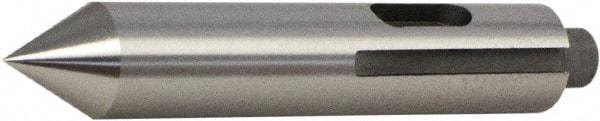 Bison - 14mm Nose Diam, 1.65 to3.94" Turning Diam, Standard Point Face Driver Center - Americas Tooling