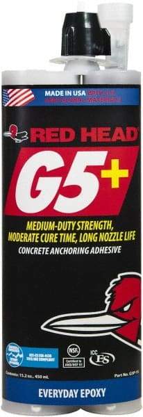 Red Head - Anchoring Adhesives Adhesive Material: Epoxy Volume (fl. oz.): 15.00 - Americas Tooling