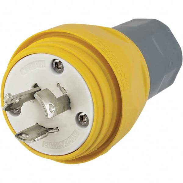 Hubbell Wiring Device-Kellems - 125/250 VAC 20A NonNEMA Industrial Twist Lock Connector - Americas Tooling