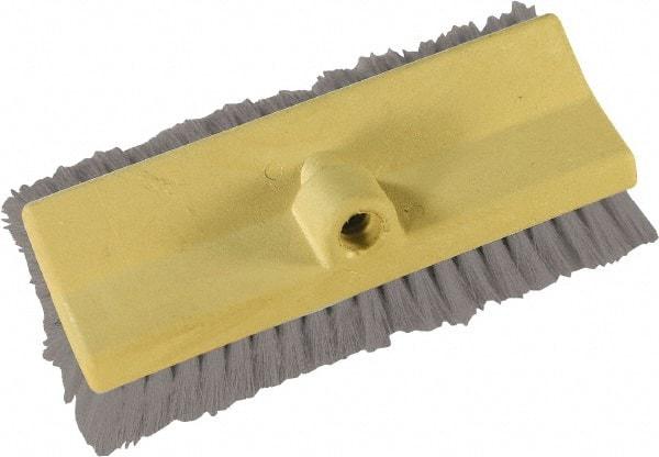 O-Cedar - 10" OAL, Vehicle Brush - Gray PVC Bristles, 2-1/2" Trim Length - Americas Tooling