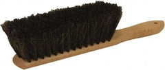 O-Cedar - 13" OAL, Horsehair Counter Brush - 2-1/2" Bristle Length, 8" Long x 2-1/2" Wide Head, Wood Handle, Gray - Americas Tooling