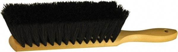 O-Cedar - 13" OAL, Tampico Counter Brush - 2-1/2" Bristle Length, 8" Long x 2-1/2" Wide Head, Wood Handle, Black - Americas Tooling