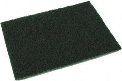 O-Cedar - 9" Long x 6" Wide x 1/2" Thick Scouring Pad - Heavy-Duty, Green - Americas Tooling